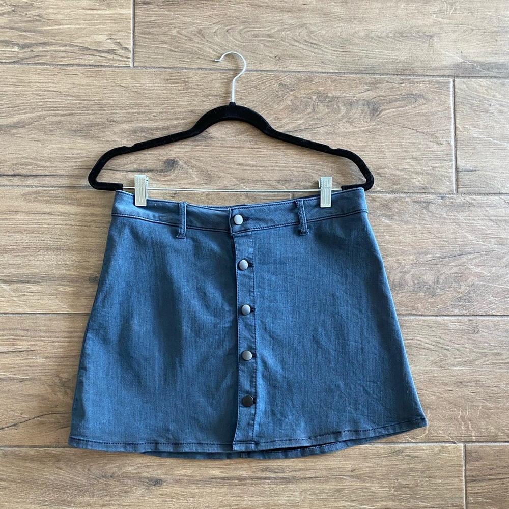 COPY - Blue Mini Skirt